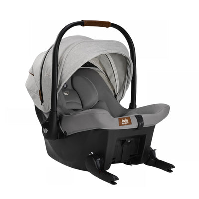 Bebê Conforto Joie Sprint com Isofix Cinza Oyster - Segurança Reconhecida Internacionalmente