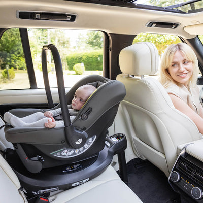 Bebê Conforto Joie Sprint com Isofix Preto Eclipse - Conforto Premium para o Bebê